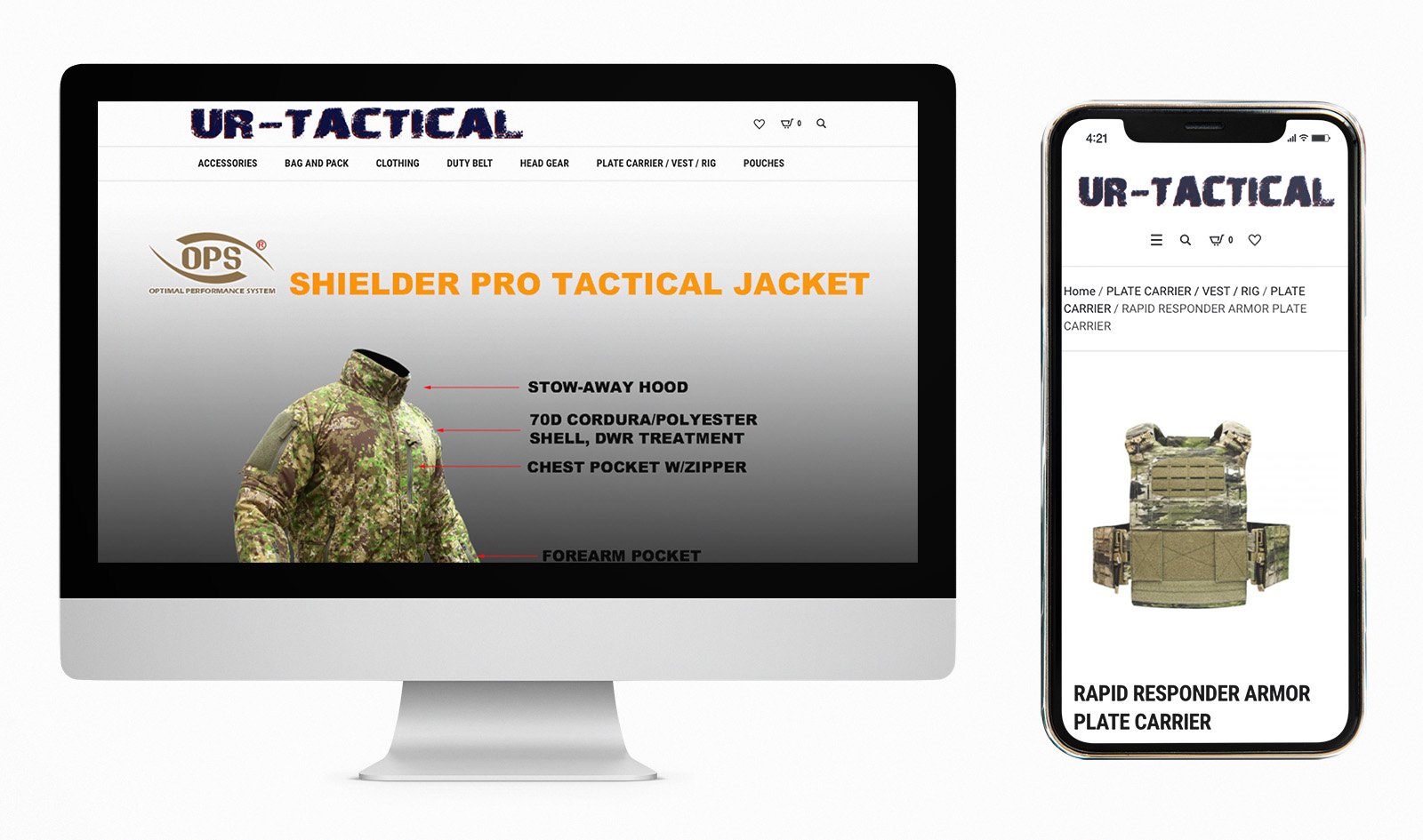 UR-TACTICAL Online Store Featured Image